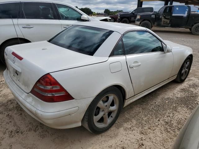 2003 Mercedes-Benz SLK 320