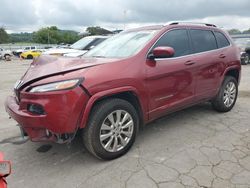 Salvage cars for sale from Copart Lebanon, TN: 2016 Jeep Cherokee Overland