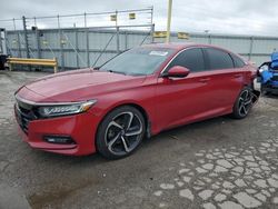 Honda salvage cars for sale: 2019 Honda Accord Sport