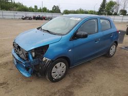 Mitsubishi Vehiculos salvage en venta: 2015 Mitsubishi Mirage DE