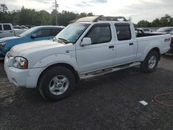 Salvage cars for sale from Copart York Haven, PA: 2002 Nissan Frontier Crew Cab XE