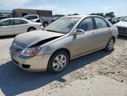 KIA Spectra salvage cars for sale: 2007 KIA Spectra EX