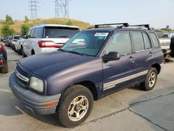 Chevrolet Tracker salvage cars for sale: 2001 Chevrolet Tracker