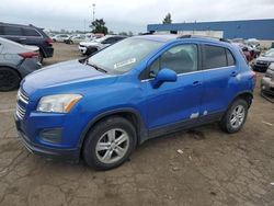 Chevrolet Trax Vehiculos salvage en venta: 2016 Chevrolet Trax 1LT