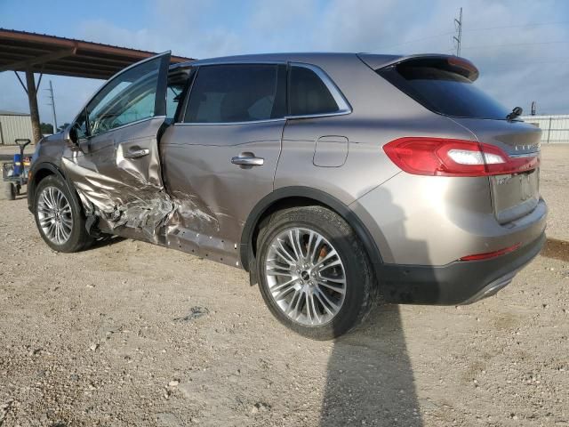 2018 Lincoln MKX Reserve