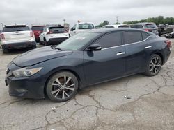 Salvage cars for sale from Copart Indianapolis, IN: 2017 Nissan Maxima 3.5S