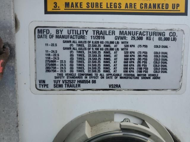 2017 Utility Trailer