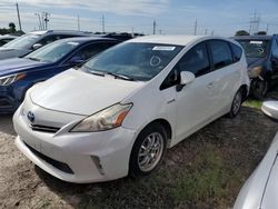 Vehiculos salvage en venta de Copart Orlando, FL: 2012 Toyota Prius V