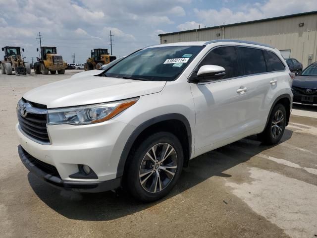 2016 Toyota Highlander XLE