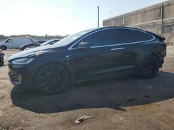 Tesla Model x salvage cars for sale: 2017 Tesla Model X