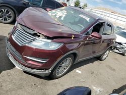 Lincoln Vehiculos salvage en venta: 2016 Lincoln MKC Premiere