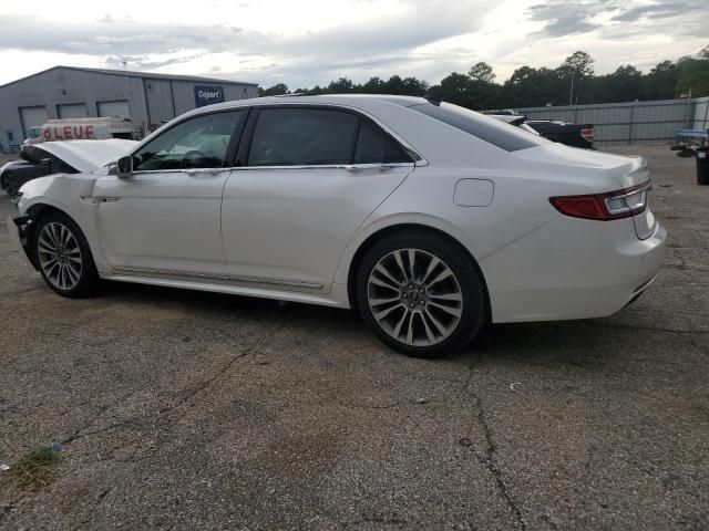 2018 Lincoln Continental Select