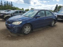 Vehiculos salvage en venta de Copart Ontario Auction, ON: 2005 Honda Civic LX