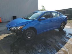 Nissan salvage cars for sale: 2021 Nissan Sentra SV