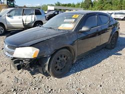 Dodge Avenger salvage cars for sale: 2012 Dodge Avenger SE