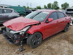 Hyundai salvage cars for sale: 2021 Hyundai Elantra SEL