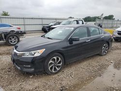 Honda Accord salvage cars for sale: 2017 Honda Accord EX