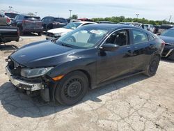 Honda salvage cars for sale: 2019 Honda Civic LX