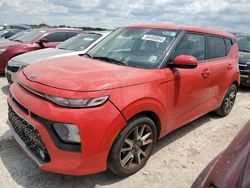 Salvage cars for sale from Copart Grand Prairie, TX: 2021 KIA Soul GT Line