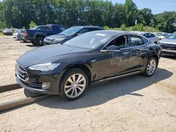 Salvage cars for sale from Copart North Billerica, MA: 2014 Tesla Model S