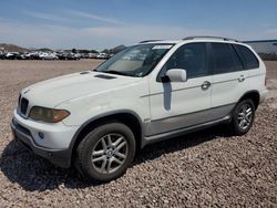 BMW x5 salvage cars for sale: 2006 BMW X5 3.0I