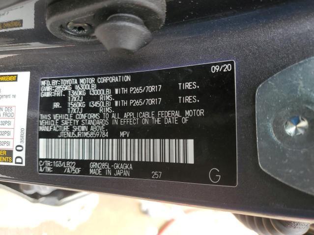 2021 Toyota 4runner SR5/SR5 Premium