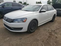 Volkswagen Vehiculos salvage en venta: 2013 Volkswagen Passat S