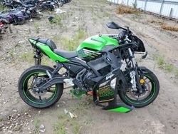 Kawasaki salvage cars for sale: 2020 Kawasaki EX650 N