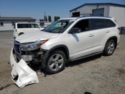 Toyota Highlander salvage cars for sale: 2015 Toyota Highlander Limited