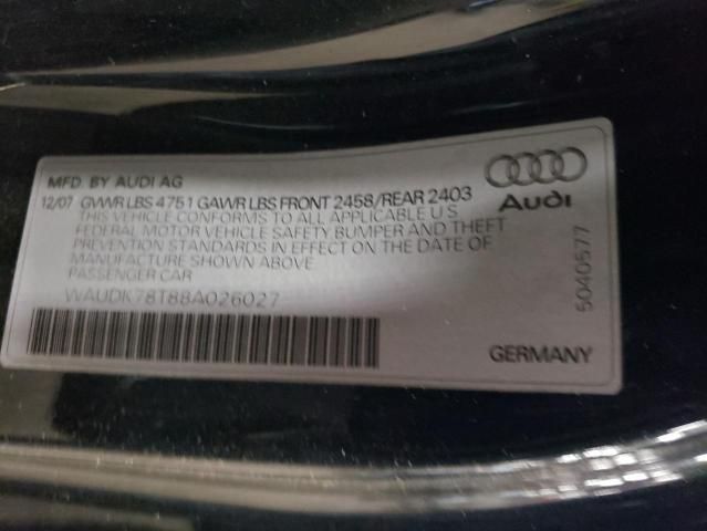 2008 Audi A5 Quattro