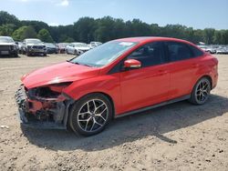 Ford Focus salvage cars for sale: 2017 Ford Focus SEL