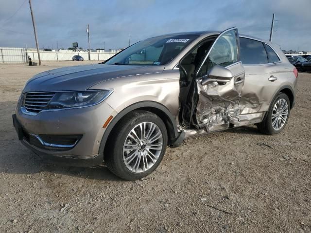 2018 Lincoln MKX Reserve