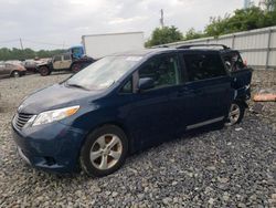 Toyota Sienna le salvage cars for sale: 2011 Toyota Sienna LE