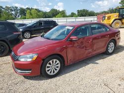 Volkswagen salvage cars for sale: 2015 Volkswagen Passat S