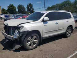 Toyota Highlander salvage cars for sale: 2012 Toyota Highlander Limited