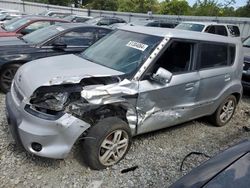 KIA salvage cars for sale: 2010 KIA Soul +