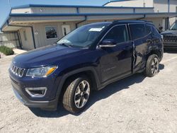 Jeep Compass salvage cars for sale: 2020 Jeep Compass Limited