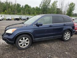 Honda crv salvage cars for sale: 2007 Honda CR-V EXL