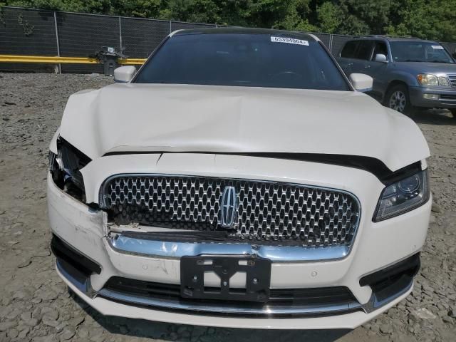 2017 Lincoln Continental Reserve