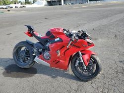 Ducati salvage cars for sale: 2022 Ducati Panigale V4S