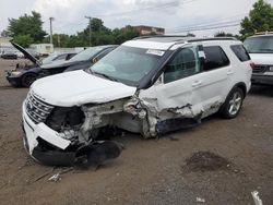 Salvage cars for sale from Copart New Britain, CT: 2016 Ford Explorer XLT