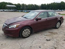 Honda salvage cars for sale: 2012 Honda Accord LX