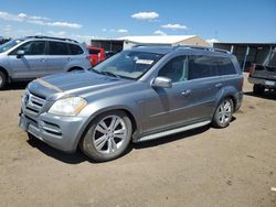 Mercedes-Benz gl-Class salvage cars for sale: 2012 Mercedes-Benz GL 350 Bluetec