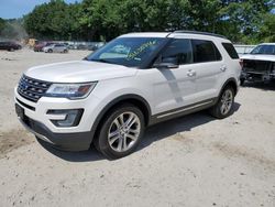 Ford Explorer salvage cars for sale: 2016 Ford Explorer XLT