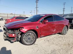 Ford Fusion salvage cars for sale: 2017 Ford Fusion Titanium Phev