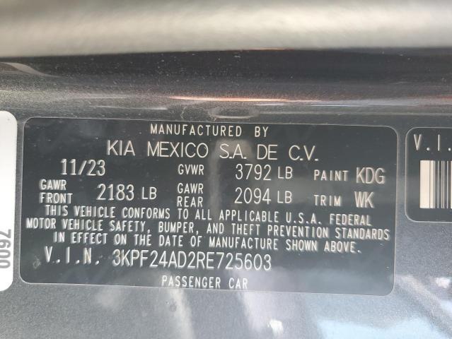 2024 KIA Forte LX