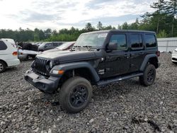 Jeep Wrangler salvage cars for sale: 2018 Jeep Wrangler Unlimited Sport