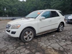 Mercedes-Benz m-Class salvage cars for sale: 2011 Mercedes-Benz ML 350