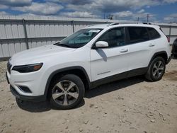 Jeep salvage cars for sale: 2019 Jeep Cherokee Limited