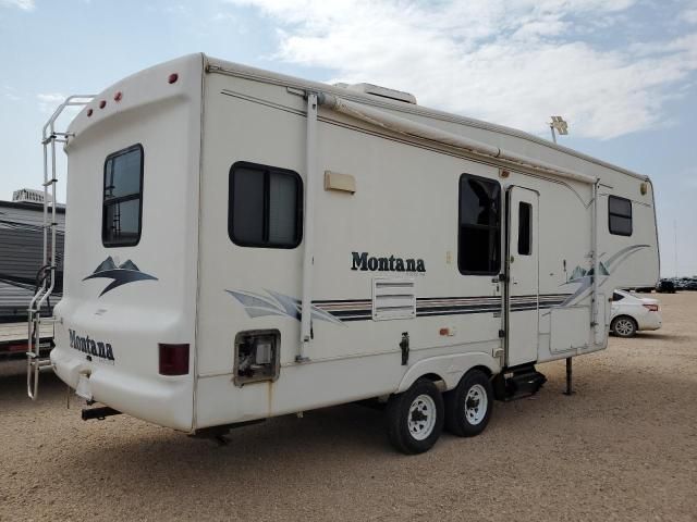 2001 Montana Travel Trailer